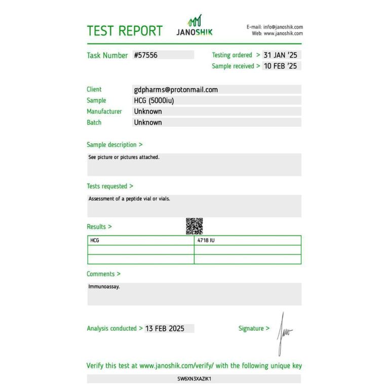 HCG La test